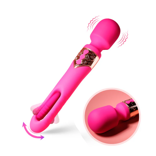 Classic Vibrator with Flapping & Vibrating Capabilities