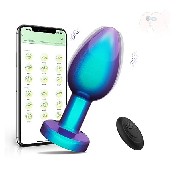 Anal Plug with 9 Vibrations