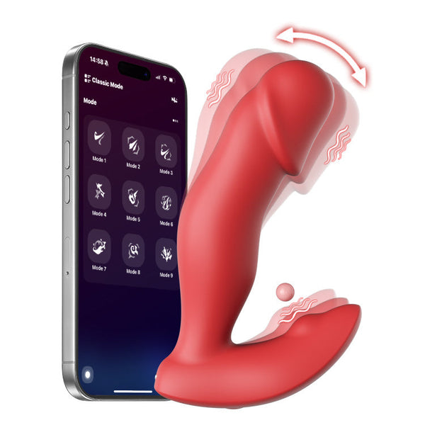 APP Controlled Wearable Panty Vibrator with 9 Vibration Modes